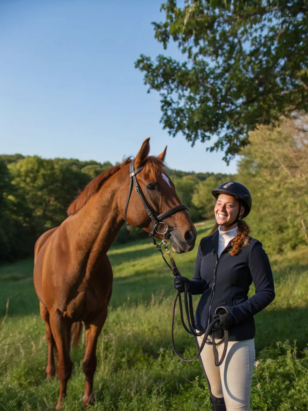A photograph capturing a senior citizen enjoying a gentle horseback ride, highlighting the therapeutic benefits and accessibility of equestrian activities for older adults.